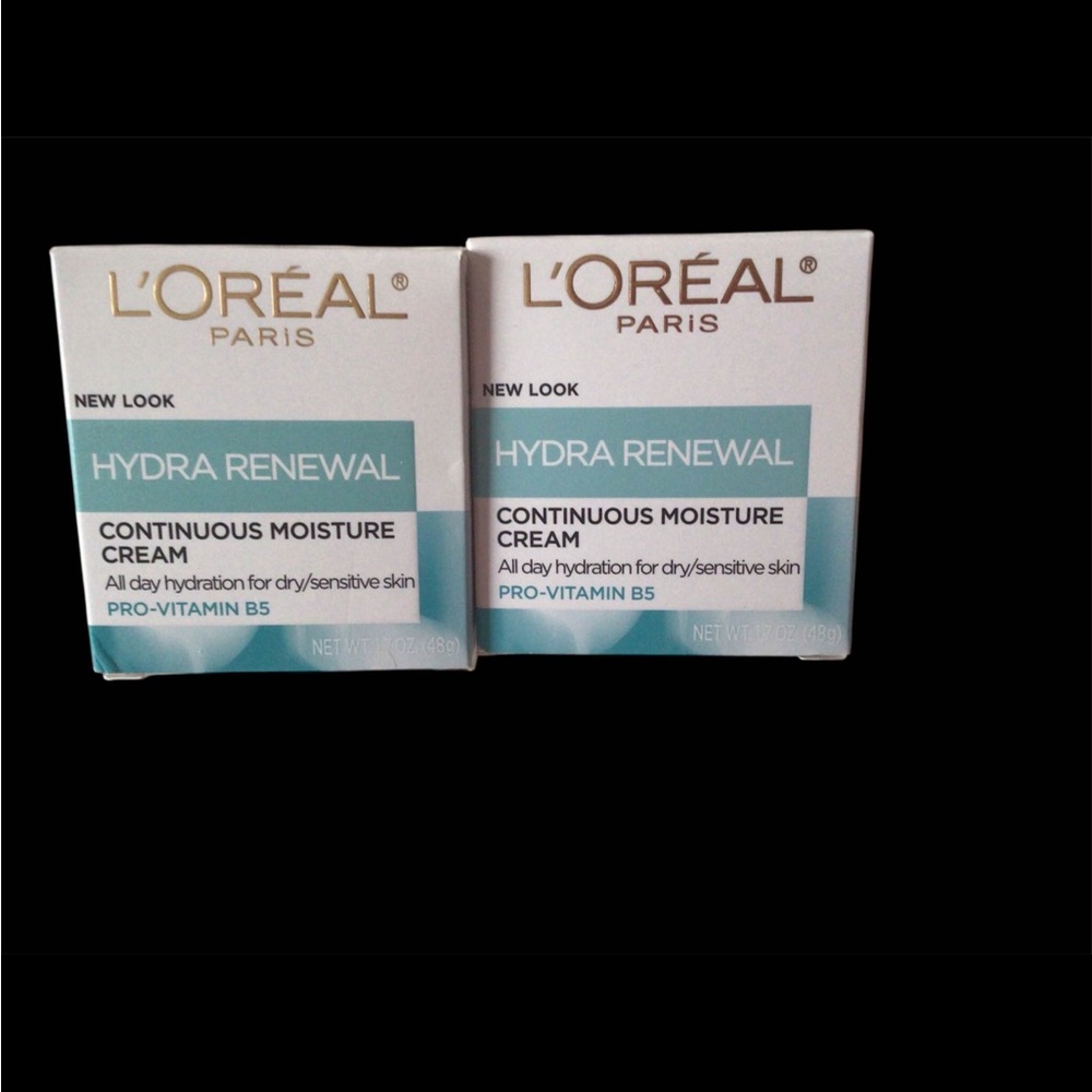 Set of two Loreal Hydra Renewal moisturizing Cream